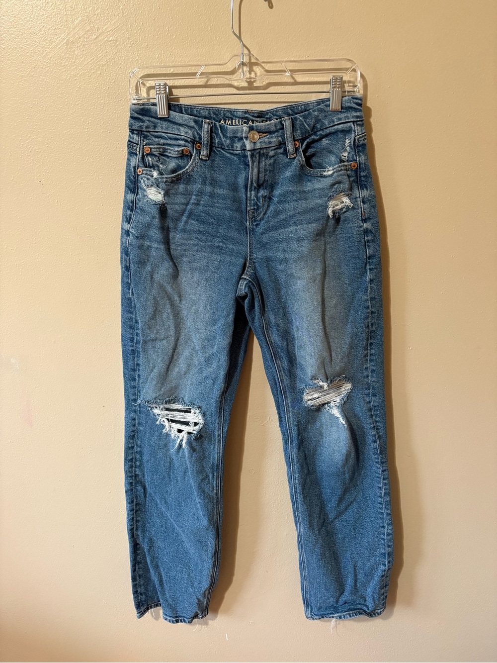 American Eagle Curvy Straight Jeans Womens size 4